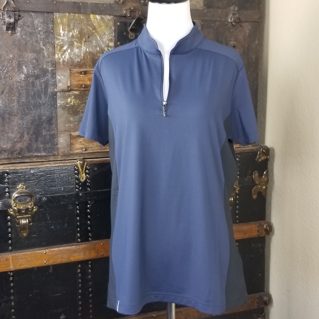 Blue Short Sleeve Size 12 Ping Golf Shirt